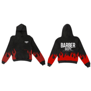 RBC ACID WASHED BARBER DEPT. JOGGER SET - RED