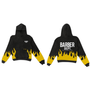 RBC ACID WASHED BARBER DEPT. JOGGER SET - YELLOW