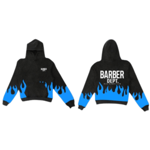 RBC ACID WASHED BARBER DEPT. JOGGER SET - BLUE