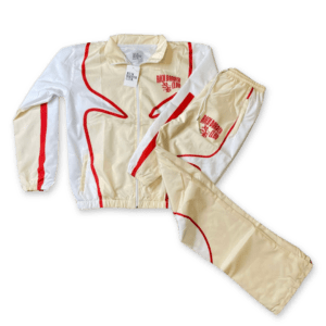 Crimson & Creme Stacked Leg Track Suit